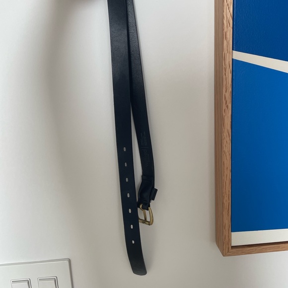 Wilfred black leather belt - Picture 4 of 4